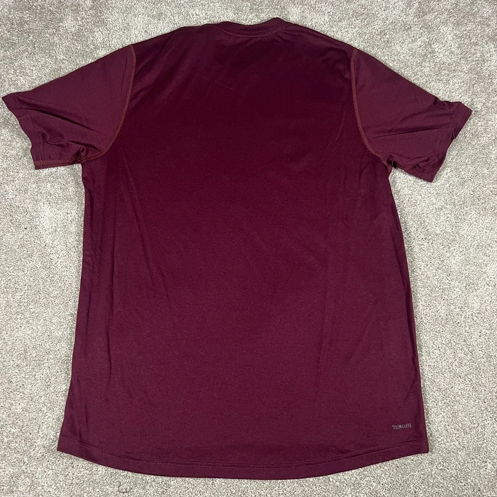 Adidas Mississippi‎ State Bulldogs Baseball Creator Tee Climalite Maroon Mens M